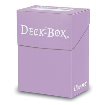 Deckbox Solid Lilac (Lila) voor standaard kaarten