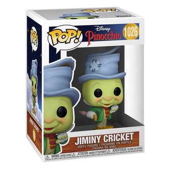 Disney POP! Movies Vinyl Jiminy Cricket in doos