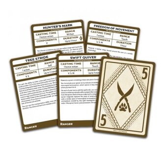 D&amp;D Spellbook Cards - Ranger met 46 kaarten los