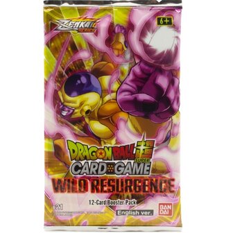 Dragon Ball Z03 Zenkai Series 04 Booster met 12 kaarten