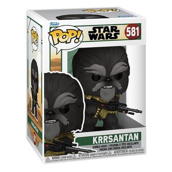 Star Wars POP! Movies Vinyl Figure Krrsantan No.581 in doos