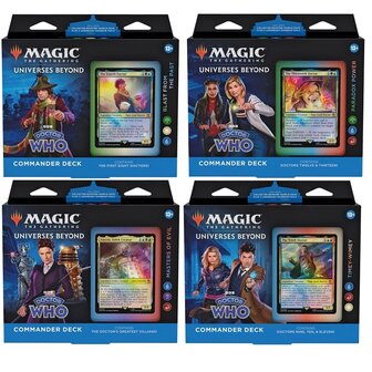 Magic: the Gathering: Doctor Who Commander Deck met 100 kaarten