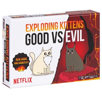 Exploding Kittens Good VS Evil Originele Engelstalige Versie