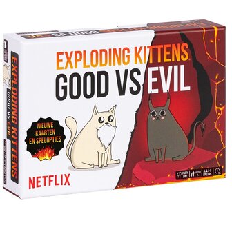 Exploding Kittens Good VS Evil Nederlandstalige Versie