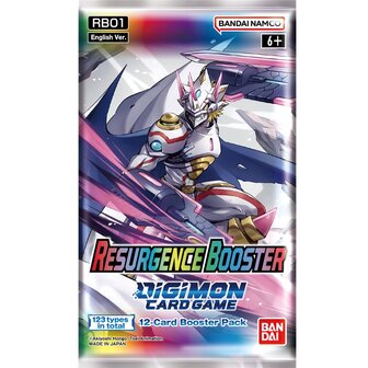 Digimon Resurgence Booster met 12 kaarten