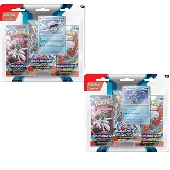 Pok&eacute;mon Scarlet &amp; Violet Paradox Rift 3BB met 3 boosters