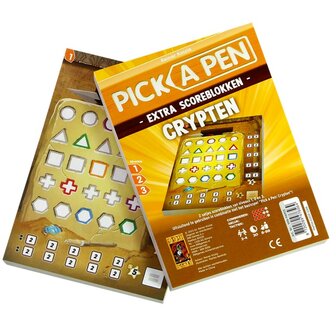 Aanvulling Pick a Pen Crypten Scoreblokken