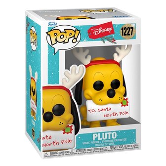 Disney POP! Movies Vinyl Holiday Pluto No.1227