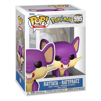 Funko Pop! Pokemon Rattata Rattfratz No.595 in doos