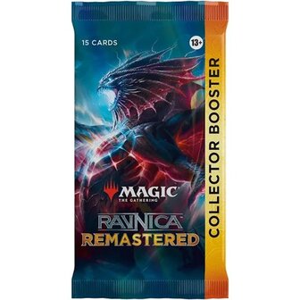 Magic: the Gathering: Ravnica Remastered Collector Booster met 15 kaarten