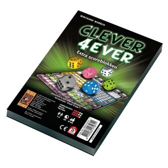 Dobbelspel Clever 4Ever 2 Scoreblokken