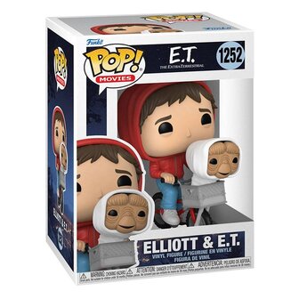 Funko POP! Movies Elliott with ET in Bike Basket No.1252 in doos