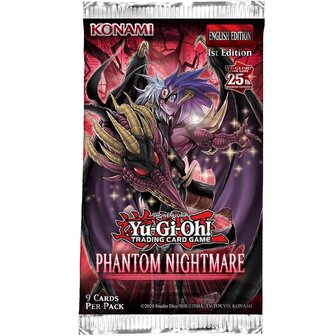 Yu-Gi-Oh! Phantom Nightmare Booster met 9 kaarten