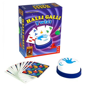 Halli Galli Twist, een nieuwe variant op het spel met de bel. open gelegd