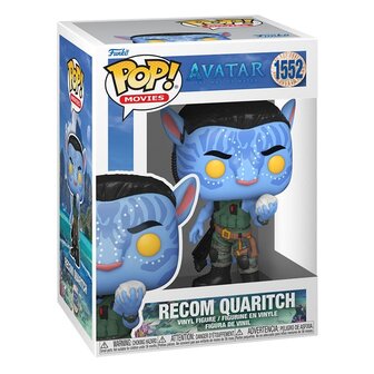 Funko POP! Movies Avatar the Way of the Water: Recom Quaritch No.1552 in doos