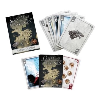 Games of Thrones Playing Cards open