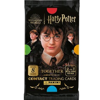 Panini Harry Potter Contact TC 2 Booster met 8 kaarten