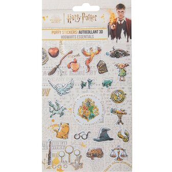 Harry Potter Puffy Sticker Hogwarts Essentials