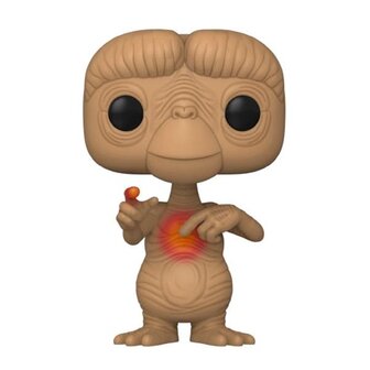 Funko POP! 40th Anniversary Pop! Movies E.T. with Glowing Heart (Glow in the Dark) No.1258