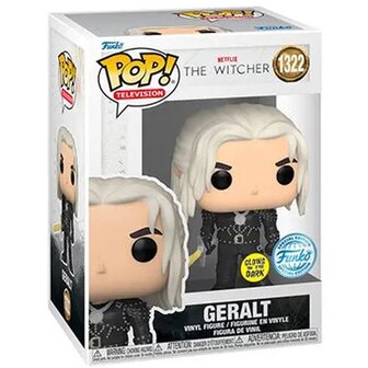 Funko POP! Funko Pop! the Witcher: Geralt with Sword (Glow-in-the-Dark) No.1322 in doos