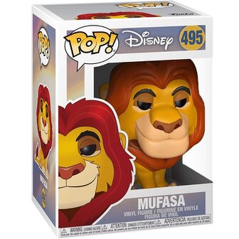 Disney POP! The Lion King, Mufasa No.495 in doos