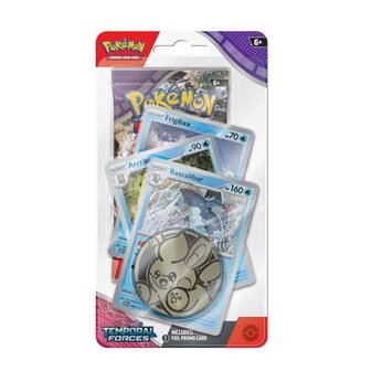 Pok&eacute;mon Scarlet &amp; Violet Temporal Forces Premium Blister, Baxcalibur