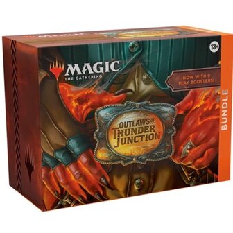 Magic: the Gathering: Outlaws of Thunder Junction Bundle met 9 Playboosters