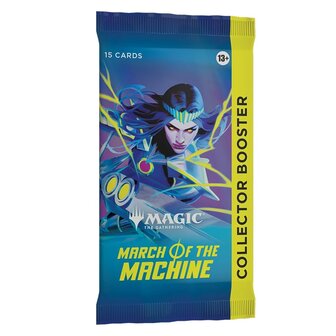 Magic: the Gathering: March of the Machine Collector Booster met 15 kaarten