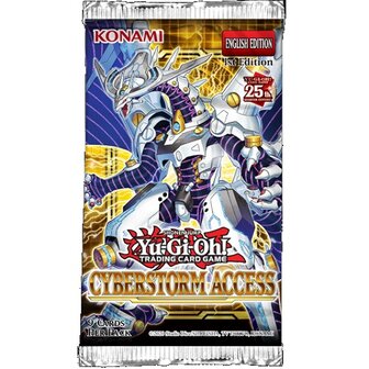 Yu-Gi-Oh! Cyberstorm Access 25th Booster Pack met 9 kaarten
