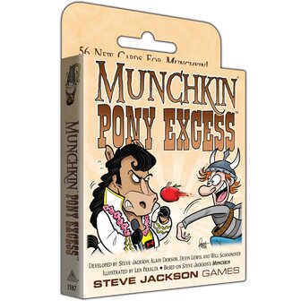Engelstalige Munchkin Pony Excess