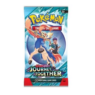 Pok&eacute;mon Scarlet &amp; Violet Journey Together Booster met 10 kaarten