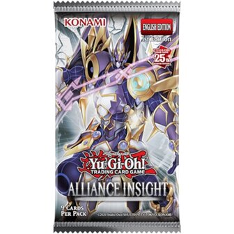 Yu-Gi-Oh! Alliance Insight  Booster Pack met 9 kaarten