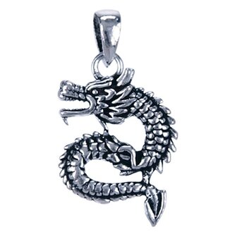 Zilveren hanger, Chinese Draak