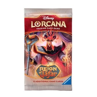 Disney&#039;s Lorcana, Set 8: Reign of Jafar Booster met 12 kaarten
