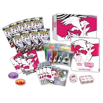 Pok&eacute;mon Scarlet &amp; Violet White Flare Elite Trainer Box Reshiram met 9 Boosters open