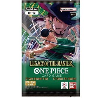 One Piece OP12, Legacy of the Master Booster met 12 kaarten