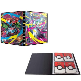 4-Pocket Portfolio, Pokemon Mega Evolution E01 open
