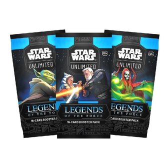 Star Wars, Unlimited Legends of the Force Booster met 15 kaarten