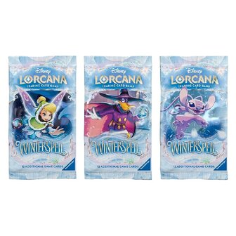 Disney's Lorcana, Set 11: Winterspell Booster met 12 kaarten