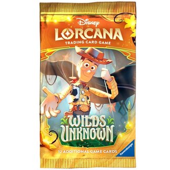 Disney's Lorcana, Set 12: Wilds Unknown met 12 kaarten
