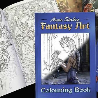 Anne Stokes Fantasy Colouring Book 