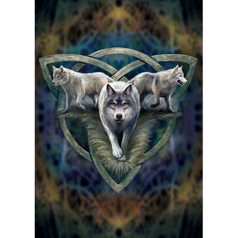 Anne Stokes kaart Wolf Trio