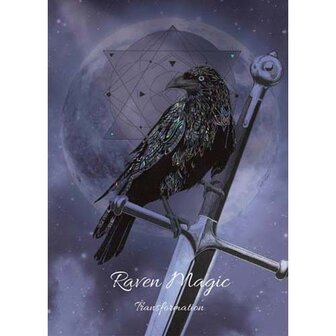 Karin Roberts kaart Raven Magic - Transformation