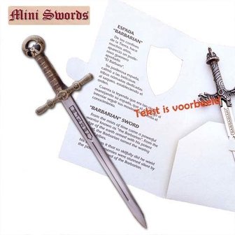 Minisword, Templar bronskleurig