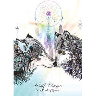 Karin Roberts kaart Hummingbird Wolf - For Kindred Spirits