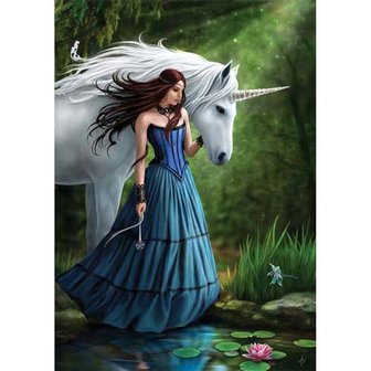 Anne Stokes kaart Contemplation