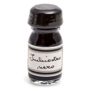 Flesje Zwarte (Nero) kleurige inkt van 10ml