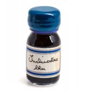 Flesje Blauwe (Blue) kleurige inkt van 10ml