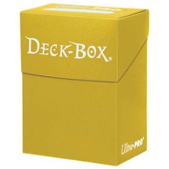Ultra Pro Deckbox Geel