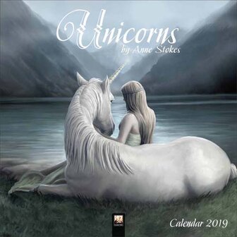 Anne Stokes Unicorn Kalender 2019